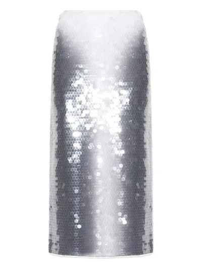 SPORTMAX SEQUINNED PENCIL SKIRT