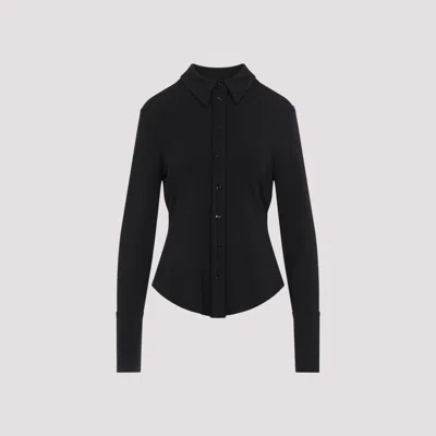 SPORTMAX SHIRTS BLACK