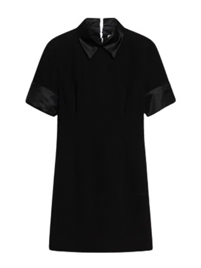 SPORTMAX VESTIDO CORTO - NEGRO
