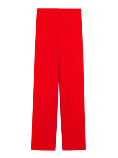 SPORTMAX VISCOSE CADI TROUSERS,
