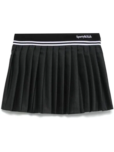 SPORTY AND RICH ABIGAIL MINI SKIRT