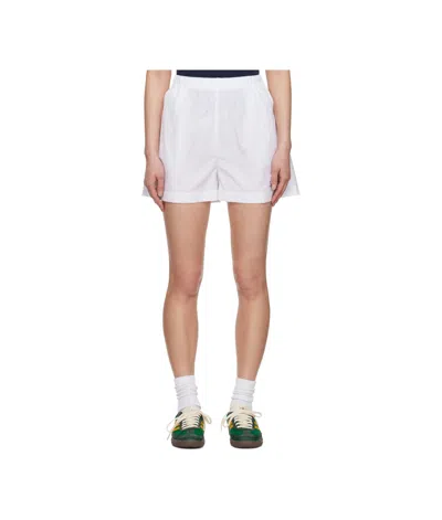 SPORTY AND RICH ELASTIC WAIST SHORTS