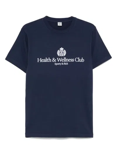 SPORTY AND RICH H&W CREST T-SHIRT