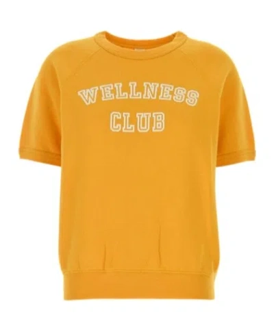 SPORTY AND RICH SPORTY  RICH LOGO PRINTED SHORT-SLEEVED TOP