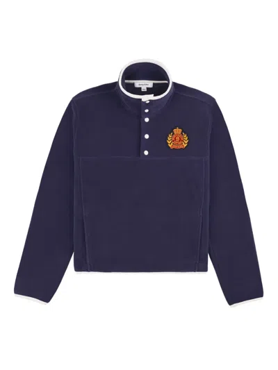 SPORTY AND RICH LOGO PATCH SWEATSHIRTS