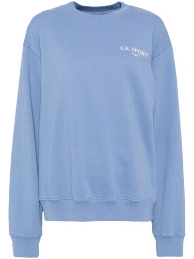 SPORTY AND RICH WIMBLEDON CREWNECK SWEATER