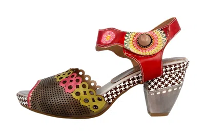 SPRING FOOTWEAR SPRING FOOTWEAR SANDALETTEN JIVE-GRYM DAMENSCHUHE ÜBERGRÖSSEN MEHRFARBIG