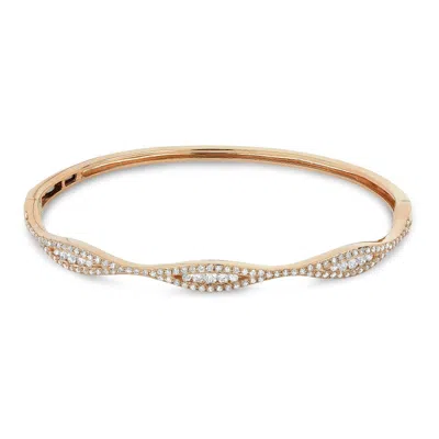 SSELECTS 14K ROSE, DIAMOND BRACELETS