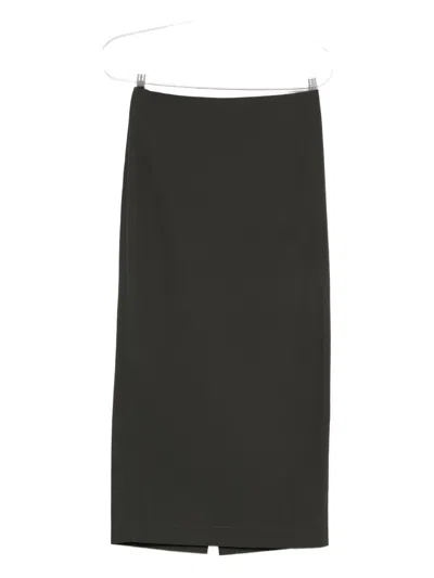 ST AGNI LOW-WAIST COLUMN MAXI SKIRT