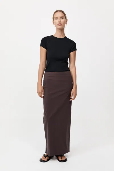 ST AGNI MINIMAL COLUMN SKIRT