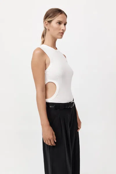ST AGNI ORGANIC COTTON CUT OUT TANK