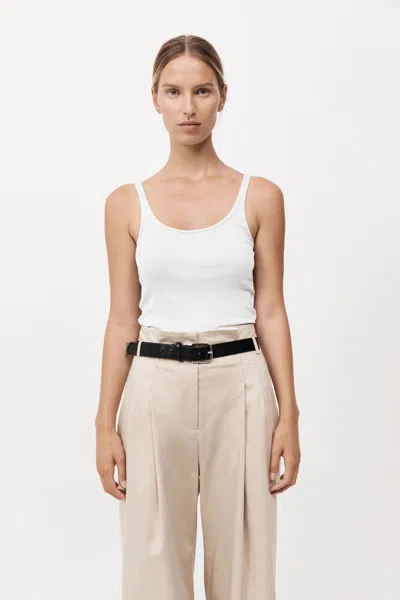 ST AGNI ORGANIC COTTON SLIM SCOOP TANK