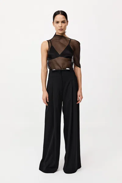 ST AGNI PAPERBAG WAIST TROUSERS