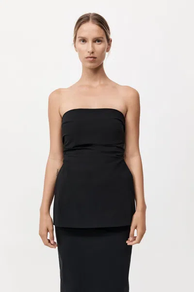 ST AGNI STRAPLESS TIE BACK TOP