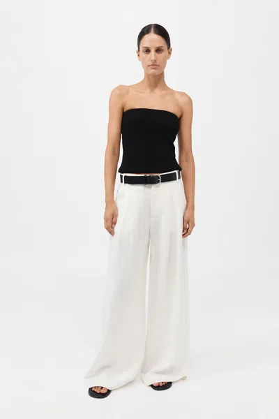 ST AGNI TAILORED LINEN PANTS