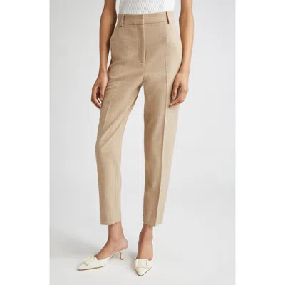 ST JOHN ST. JOHN HEATHERED STRETCH SUITING ANKLE PANTS