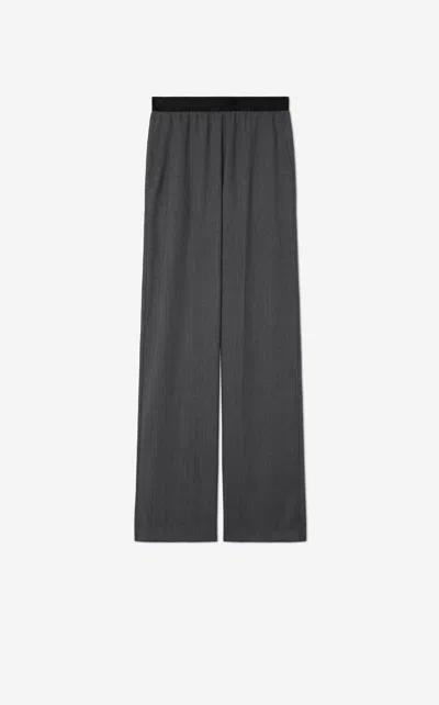 ST JOHN LIGHTWEIGHT WOOL VOILE PANT