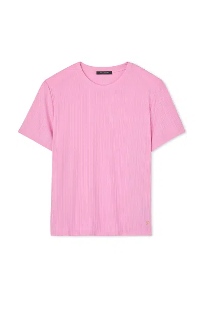 ST JOHN V- NECK PINTUCK CARDIGAN