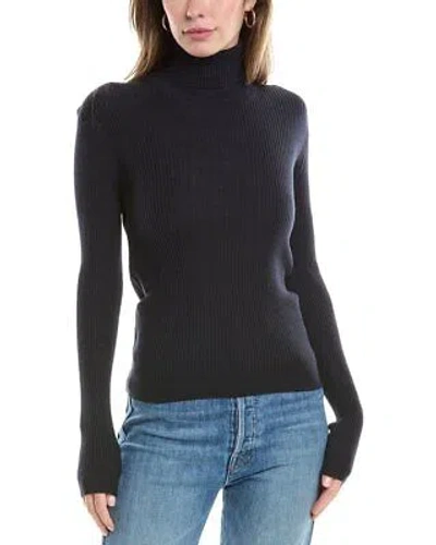 ST JOHN ST. JOHN WOOL & SILK-BLEND TURTLENECK SWEATER WOMEN'S