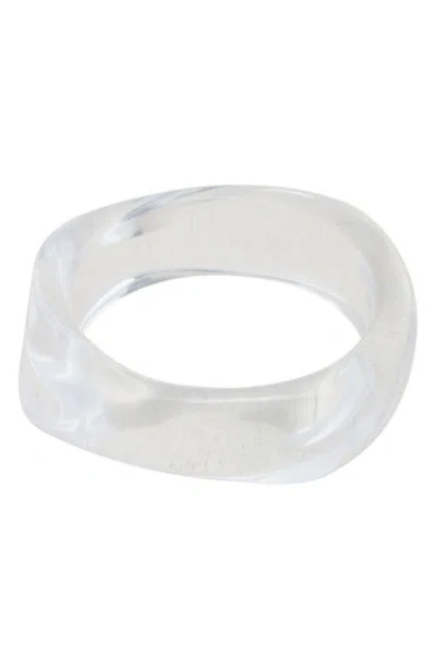 ST. MORAN ST. MORAN LUCITE® BANGLE