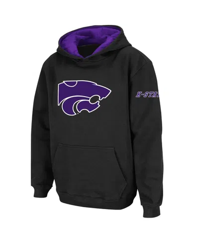 STADIUM ATHLETIC BIG BOYS STADIUM ATHLETIC KANSAS STATE WILDCATS BIG LOGO PULLOVER HOODIE