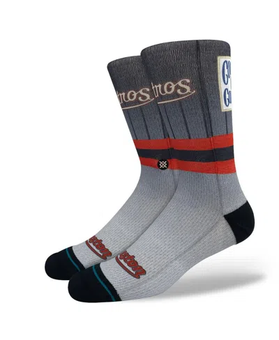 STANCE MEN'S STANCE HOUSTON ASTROS COOPERSTOWN COLLECTION CREW SOCKS