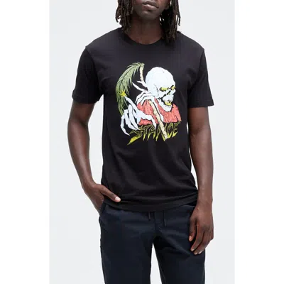 STANCE STANCE PALM SLAYER COTTON GRAPHIC T-SHIRT
