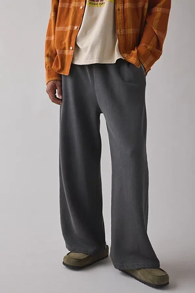 STANDARD CLOTH RELAXED FIT OPEN HEM SWEATPANT IN IRON WASH, MEN'S AT URBAN OUTFITTERS