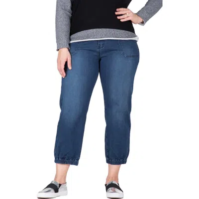 STANDARDS & PRACTICES STANDARDS & PRACTICES CROP DENIM JOGGERS