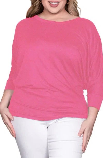 STANDARDS & PRACTICES STANDARDS & PRACTICES DOLMAN SLEEVE STRETCH MODAL TOP