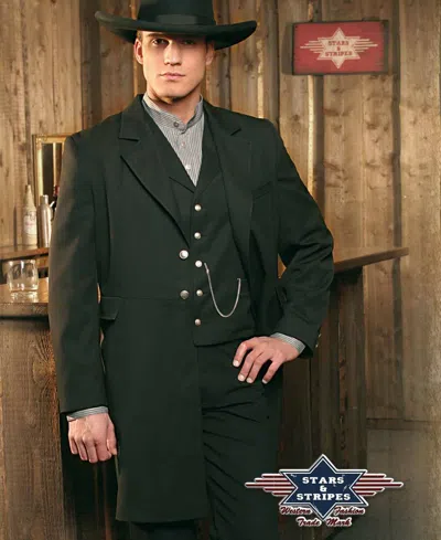 STARS & STRIPES SCHWARZER GEHROCK "WYATT" OLD STYLE SAKKO WESTERN STYLE STARS & STRIPES