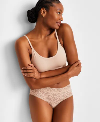 STATE OF DAY WOMEN'S COTTON BLEND LACE-TRIM HIPSTER UNDERWEAR, CREATED FOR MACY'S