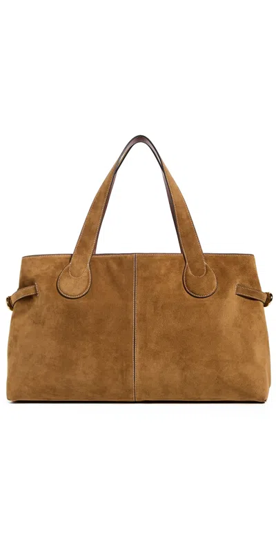 STAUD PIPER TOTE TAN