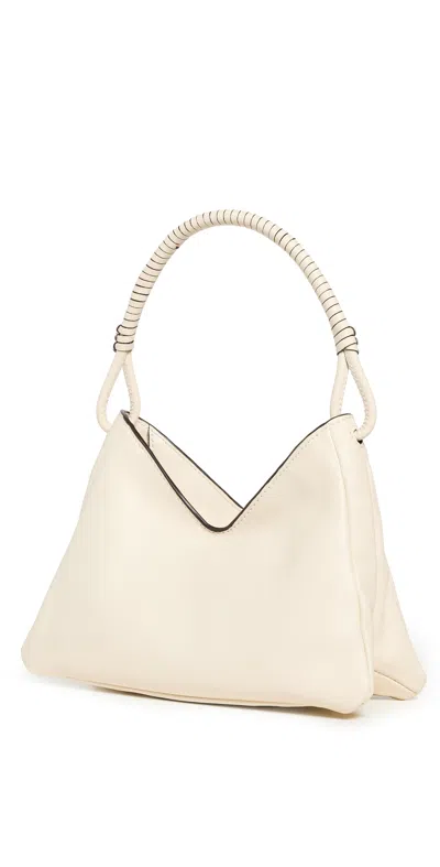 STAUD VALERIE SHOULDER BAG CREAM