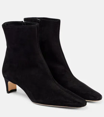 STAUD WALLY 55 SUEDE ANKLE BOOTS