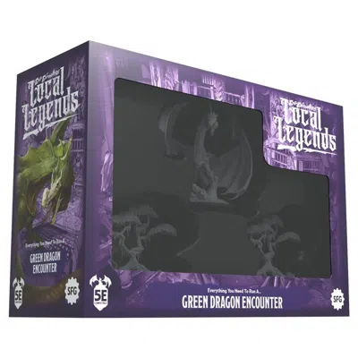 STEAMFORGED GAMES EPIC ENCOUNTERS LOCAL LEGENDS GR DRAGON MINIATURES