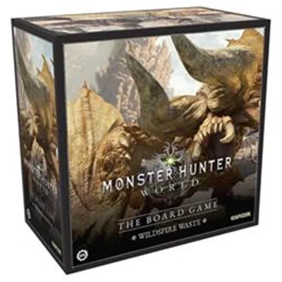 STEAMFORGED GAMES MONSTER HUNTER WORLD WILDSPIRE WASTE CORE BOARD GAME