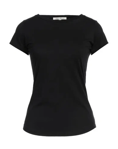 STEFAN BRANDT STEFAN BRANDT WOMAN T-SHIRT BLACK SIZE L ORGANIC COTTON