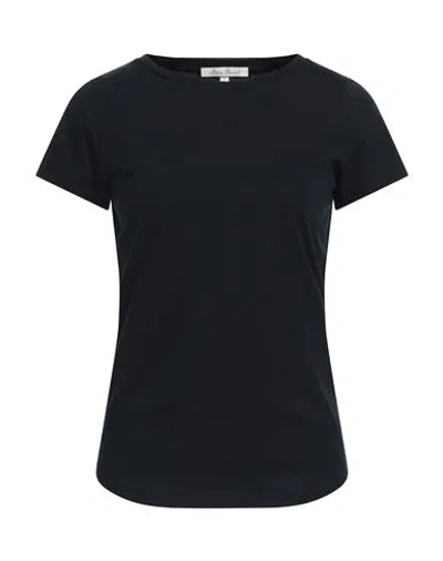 STEFAN BRANDT STEFAN BRANDT WOMAN T-SHIRT NAVY SIZE XL ORGANIC COTTON