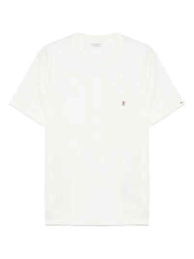 STEFANO RICCI LOGO-PLAQUE T-SHIRT