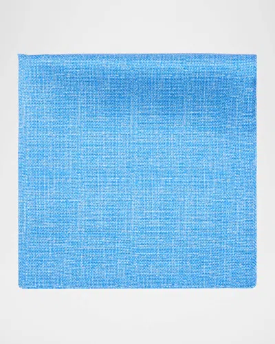 STEFANO RICCI MEN'S SOLID POCKET SQUARE