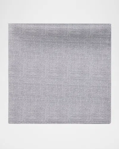 STEFANO RICCI MEN'S SOLID POCKET SQUARE