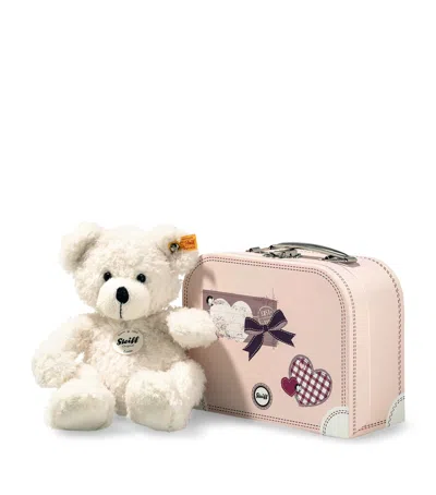STEIFF LOTTE TEDDY BEAR AND SUITCASE