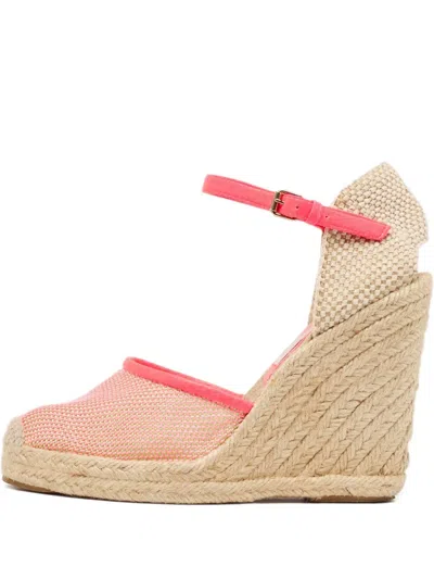 STELLA MCCARTNEY 110MM WEDGE-HEEL ESPADRILLES
