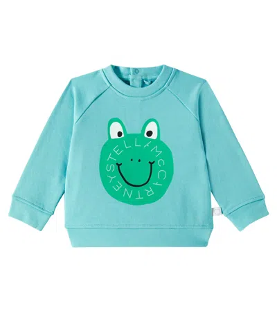 STELLA MCCARTNEY BABY COTTON JERSEY SWEATSHIRT