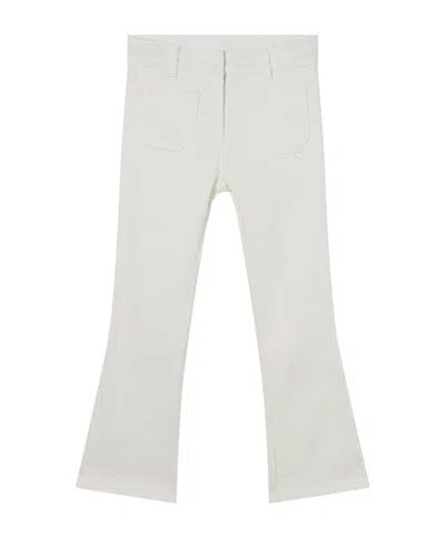 STELLA MCCARTNEY BELT-LOOP CASUAL PANTS