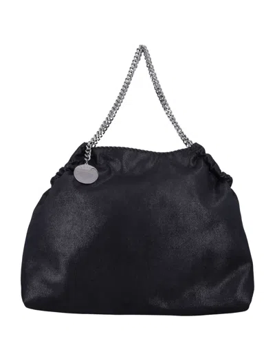 STELLA MCCARTNEY WOMEN BLACK FALABELLA TOTE BAG, ONESIZE LUXURY TOTES FOR WOMEN DARVEYS