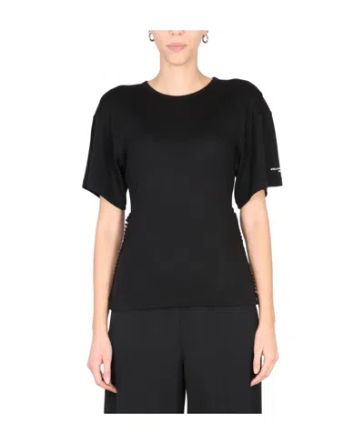 STELLA MCCARTNEY STELLA MCCARTNEY CHAIN-DETAILED CREWNECK T-SHIRT