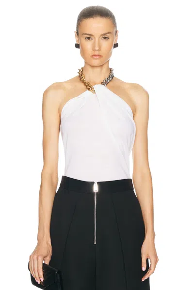 STELLA MCCARTNEY CHAIN EMBELLISHED KNIT TOP