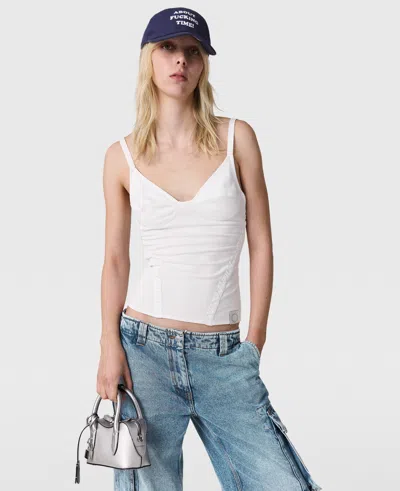 STELLA MCCARTNEY CORSET-INSPIRED SLEEVELESS TOP
